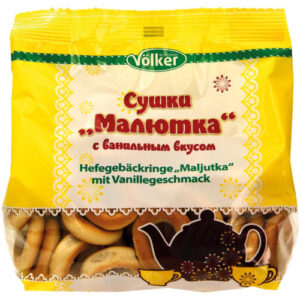 Gebäckringe "Malutka" mit Vanillegeschmack 180g