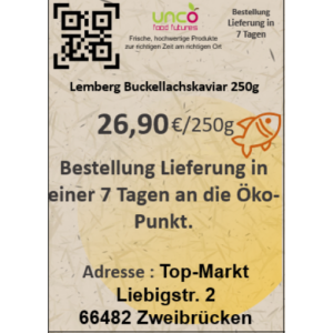 Lemberg Buckellachskaviar 250g