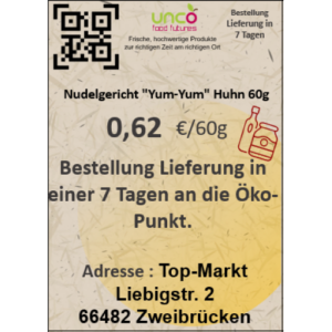 Nudelgericht "Yum-Yum" Huhn 60g