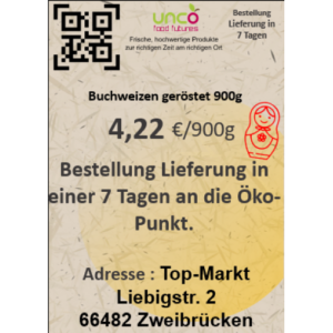 Buchweizen geröstet 900g