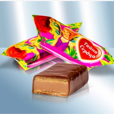 Konfekt mit gezuckerter Kondensmilch und Waffelfüllung (Made in Moskau) 1,5 kg