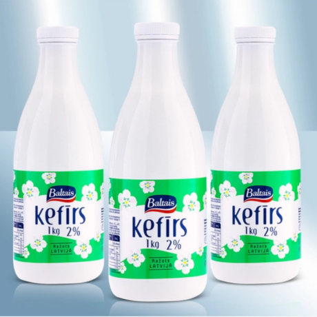 Fettarmer Kefir, 2% Fett, 1000ml