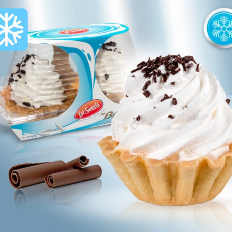 Cremige Süßware Körbchen tiefgefroren 140 g