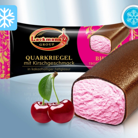 Quarkriegel in Schokoglasur mit Kirschgeschmack 38 g