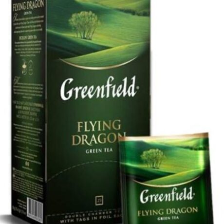 Tee Greenfield Grün Flaig Dragon 25x2g