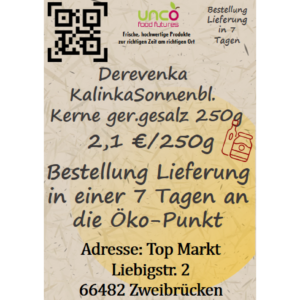 Derevenka KalinkaSonnenbl. Kerne ger.gesalz 250g