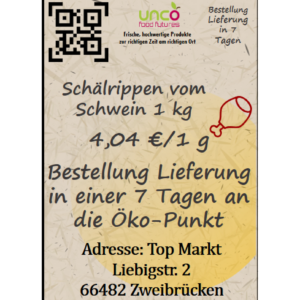 Schälrippen vom Schwein 1 kg