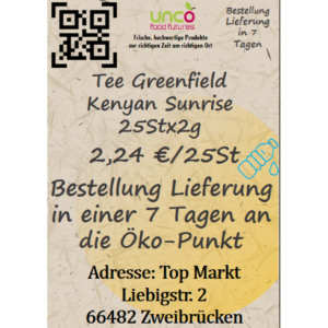 Tee Greenfield Kenyan Sunrise 25Stx2g